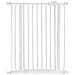 Safetots Cancelletto Di Sicurezza Extra Alto In Metallo Con Chiusura A Pressione, 81,4cm - 89cm, Bianco, 104cm Di Altezza - Foto miniatura 1