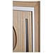 Decorazione In Metallo E Legno Geometrico 7-multicolore-mdf-60x2x80 Cm - Foto miniatura 3