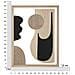 Decorazione In Metallo E Legno Geometrico 7-multicolore-mdf-60x2x80 Cm - Foto miniatura 6