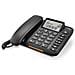 DL380 Telefono analogico Identificatore di chiamata Nero - Foto miniatura 4