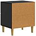 Armadio da Notte Nero 43 x 34,5 x 48 cm Legno ingegnerizzato - Foto miniatura 6