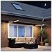 Cornice per Tenda Manuale con LED Tortora 3,5 x 2 m - Foto miniatura 2