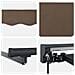 Cornice per Tenda Manuale con LED Tortora 3,5 x 2 m - Foto miniatura 6