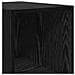 Credenza Rovere Nero 40 x 41 x 185 cm Legno ingegnerizzato - Foto miniatura 5