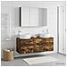 Set di mobili per il bagno 4 pcs Rovere Fumo - Foto miniatura 4