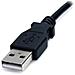 Cavo di alimentazione 5V USB a barilotto tipo M 2m - Foto miniatura 2