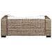 Divano a 2 Posti 7 pz in Rattan Naturale 162 x 80 x 61 cm - Foto miniatura 2