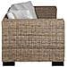 Divano a 2 Posti 7 pz in Rattan Naturale 162 x 80 x 61 cm - Foto miniatura 4