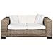Divano a 2 Posti 7 pz in Rattan Naturale 162 x 80 x 61 cm - Foto miniatura 5