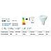 Faretti Led 6,5w Gu10 Samsung Chip Smd Spotlight Luce Calda 3000k Vt-247 192 - Foto miniatura 2