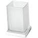 Bicchiere Porta Spazzolini Colombo Serie Look B1602 - Cromo A Magazzino - Foto miniatura 2