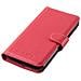 Custodia Compatibile Con Htc One M7 (1. Gen.) In Rosso Carminio - Coperchio Protettiva Con Chiusura Magnetica, Funzione Stand E Tasca Per Le Carte - Foto miniatura 3