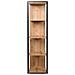 Libreria Denver 31 A Cubi Colore Rovere Quercia Con Profili Antracite - Foto miniatura 6