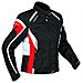 Giacca Moto Donna Impermeabile 4 Stagioni Scooter Sport Custom Bianco / rosso Xxl - Foto miniatura 1