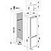 Frigorifero Combinato da Incasso HAC20 T322 MultiCool Flow Classe E Capacità Netta 280 Litri - Foto miniatura 10