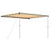 Tendalino per Camper e Roulotte 4x3x2,15 m Beige - Foto miniatura 2