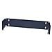 APW Mini-Max 1u Wall Mount Patch Panel Bracket Black 6in Nero supporto da parete per tv a schermo piatto - Foto miniatura 1
