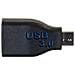 USB A, USB C USB C USB A Nero cavo di interfaccia e adattatore - Foto miniatura 3