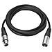 PROAUDXLRMF20 20m XLR XLR Nero cavo audio - Foto miniatura 1