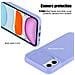 Custodia Compatibile Con Apple Iphone 11 In Viola Opaco - Coperchio Protettivo In Silicone Tpu Flessibile E Con Protezione Per La Fotocamera - Foto miniatura 4