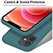 Custodia Compatibile Con Apple Iphone 12 Mini In Liquid Verde - Coperchio Protettivo In Silicone Tpu Flessibile - Foto miniatura 5