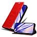 Custodia Compatibile Con Xiaomi Redmi 9 In Rosso Mela - Coperchio Protettiva Con Chiusura Magnetica, Funzione Stand E Tasca Per Le Carte - Foto miniatura 1