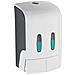 Tartas Dispenser Per Sapone E Liquido Disinfezione, A Due Camere, 960 Ml, Bianco, Wenko - Foto miniatura 1