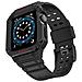Cinturino Per Orologio Pc/tpu Nero  Apple Watch 1-7 Gen 42/44/45 Mm Multicolor - Foto miniatura 2