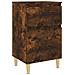 Comodino Rovere Fumo 40x35x70 Cm - Foto miniatura 1