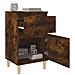 Comodino Rovere Fumo 40x35x70 Cm - Foto miniatura 6