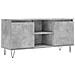 Mobile Porta Tv Grigio Cemento 104x35x50cm In Legno Multistrato - Foto miniatura 2
