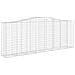 Cesti Gabbioni Ad Arco 20 Pz 400x50x140/160 Cm Ferro Zincato - Foto miniatura 3