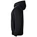 Felpa Con Cappuccio Full Zip Cw6891-010 Bambino Taglia S Colore Nero - Foto miniatura 3