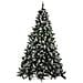 Albero Di Natale Innevato Marilleva 180cm 690 Rami Super Folto con Pigne - Foto miniatura 2
