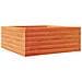 Fioriera Giardino Marrone Cera 60x60x23 cm Legno Massello Pino - Foto miniatura 10