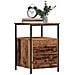 Comodini Legno Antico 2 Pz 34x35,5x50 Cm In Legno Multistrato - Foto miniatura 1