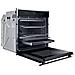 Forno Elettrico Incasso WOI68PT1SXAF 73 L Nero Acciaio Inox - Foto miniatura 4