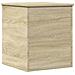 Contenitore Rovere Sonoma 40x42x46 cm Legno Multistrato - Foto miniatura 1