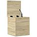 Contenitore Rovere Sonoma 40x42x46 cm Legno Multistrato - Foto miniatura 6