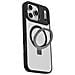 Custodia Nera Antiurto Magnetica Con Supporto Invisibile Compatibile Con Iphone 14 Pro Max - Foto miniatura 1