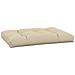 Cuscino per Pallet Beige 120x80x12 cm in Tessuto - Foto miniatura 1