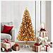 Albero di Natale con 150 LED con supporto Oro 150 cm PET - Foto miniatura 2