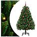Albero di Natale artificiale Verde 150 cm PVC e Metallo - Foto miniatura 1