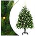 Albero di Natale con 150 LED con supporto Verde 120 cm PE - Foto miniatura 1