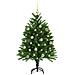 Albero di Natale con 150 LED con supporto Verde 120 cm PE - Foto miniatura 4