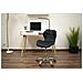 AVOLA SEDIA GIREVOLE Ergonomica Nera per Ufficio - Foto miniatura 8