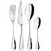 Marilyn Set 24 posate acciaio inox 18/10 - Servizio per 6 Persone - forchetta, coltello, cucchiaio e cucchiaino - Design elegante per tavole moderne - Foto miniatura 1