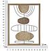Decorazione In Metallo E Legno Geometrico 8-multicolore-mdf-60x2x80 Cm - Foto miniatura 6