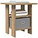 Comodino con cassetto 2 pcs Rovere artigianale 41 x 40 x 45 cm - Foto miniatura 3