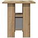 Comodino con cassetto 2 pcs Rovere artigianale 41 x 40 x 45 cm - Foto miniatura 7